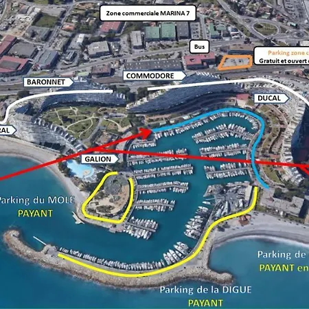 Apartment Dream French Riviera - Fame Marina Baie Des Anges *
